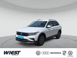 Pure white Gebraucht 2022 VW Tiguan Life SUV | 25.990 € (Fairer Preis)