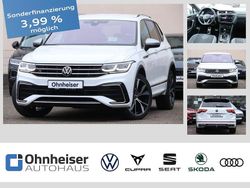 Pure white Gebraucht 2023 VW Tiguan Allspace R-line SUV | 41.950 € (Etwas zu teuer)