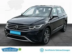 Schwarz Gebraucht 2022 VW Tiguan Allspace Elegance SUV | 35.450 € (Superpreis)