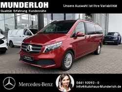 Hyazinthrot metallic Gebraucht 2024 Mercedes V220 Edition Van / Kleinbus | 56.900 € (Teuer)
