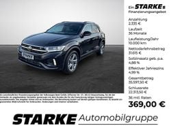 Schwarz (deep black perleffekt) Gebraucht 2025 VW T-Roc R-line SUV | 33.950 € (Superpreis)