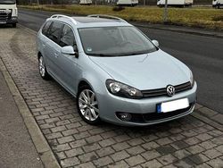 Blau Gebraucht 2009 VW Golf VI Highline Kleinwagen | 7.699 € (Fairer Preis)