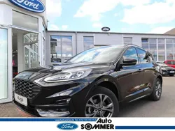 Obsidianschwarz metallic Gebraucht 2022 Ford Kuga ST-Line X SUV | 26.450 € (Fairer Preis)