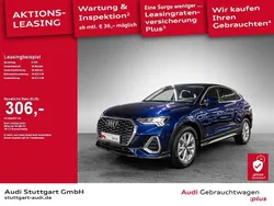 Navarrablau metallic Gebraucht 2024 Audi Q3 Sportback S-Line SUV | 39.620 € (Fairer Preis)