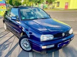 Blau Gebraucht 1996 VW Golf Cabriolet Cabrio | 6.000 €