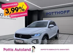 Weiss Gebraucht 2023 VW T-Roc Life SUV | 21.977 € (Guter Preis)