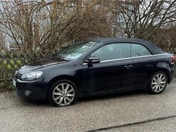 Schwarz Gebraucht 2013 VW Golf Cabriolet Cabrio | 12.000 €