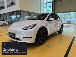 Pearl white multicoat Gebraucht 2023 Tesla Model Y Long Range SUV | 40.900 € (Fairer Preis)