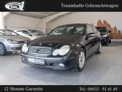 Obsidianschwarz metalliclack (metallic) Gebraucht 2003 Mercedes C180 Coupé | 2.940 € (Teuer)