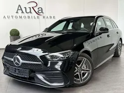 Schwarz Gebraucht 2022 Mercedes C220 AMG line Kombi | 32.989 € (Fairer Preis)
