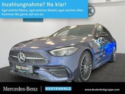 Blau Gebraucht 2024 Mercedes C200 AMG Kombi | 38.790 € (Fairer Preis)