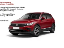 Kings red metallic Gebraucht 2021 VW Tiguan Active SUV | 26.940 € (Fairer Preis)