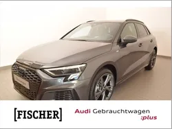 Grau Gebraucht 2024 Audi A3 Sportback S-Line Limousine | 38.440 € (Fairer Preis)