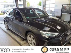 Mythosschwarz metallic Gebraucht 2022 Audi A3 Sportback e-tron S-Line Limousine | 27.430 € (Fairer Preis)