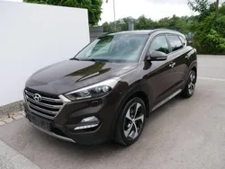 Demitasse brown Gebraucht 2017 Hyundai Tucson Premium SUV | 16.990 € (Guter Preis)