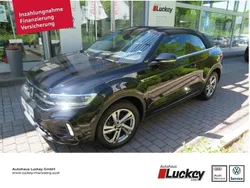 Schwarz Gebraucht 2024 VW T-Roc Cabriolet R-line Cabrio | 34.980 € (Fairer Preis)