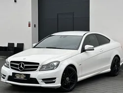 Weiß Gebraucht 2015 Mercedes C180 AMG Coupé | 21.300 € (Superpreis)