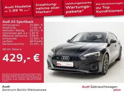 Mythosschwarz metallic Gebraucht 2021 Audi A5 S-Line Coupé | 35.689 € (Fairer Preis)