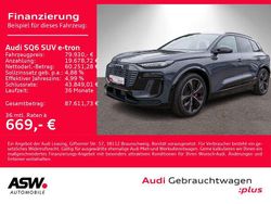 Magnetgrau Gebraucht 2024 Audi SQ6 e-tron Ambiente SUV | 79.930 € (Fairer Preis)