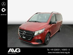 Rot Gebraucht 2025 Mercedes V300 Exclusive Van / Kleinbus | 88.700 € (Fairer Preis)