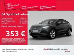 Mythosschwarz metallic Gebraucht 2024 Audi Q4 Sportback e-tron Advanced SUV | 40.156 € (Fairer Preis)