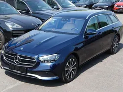 Blau Gebraucht 2021 Mercedes E300 Avantgarde Limousine | 32.888 € (Fairer Preis)