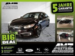 Burgundy black p. Gebraucht 2019 Honda Civic Elegance Limousine | 17.980 € (Superpreis)