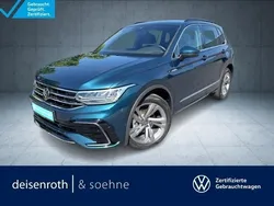 Nightshade blue metallic Gebraucht 2024 VW Tiguan R-line SUV | 39.820 € (Fairer Preis)