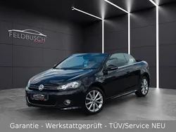 Schwarz Gebraucht 2015 VW Golf Cabriolet LOUNGE Cabrio | 10.980 € (Fairer Preis)
