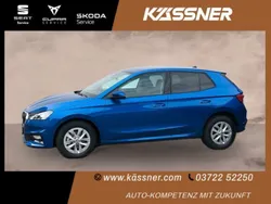 Raceblau metallic Gebraucht 2023 Skoda Fabia Ambition Limousine | 18.890 € (Fairer Preis)