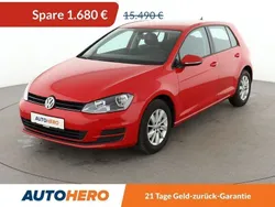 Rot Gebraucht 2017 VW Golf VII Comfortline Limousine | 13.810 € (Guter Preis)