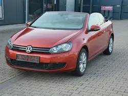 Rot Gebraucht 2015 VW Golf Cabriolet Cabrio | 9.900 € (Superpreis)