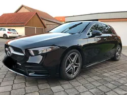 Schwarz Gebraucht 2019 Mercedes A220 AMG line Limousine | 22.749 € (Guter Preis)