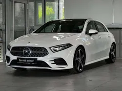 Unilack polarweiß Gebraucht 2018 Mercedes A220 AMG line Limousine | 24.910 € (Teuer)