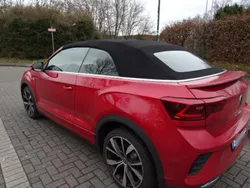 Rot Gebraucht 2024 VW T-Roc Cabriolet R-line Cabrio | 37.000 € (Etwas zu teuer)