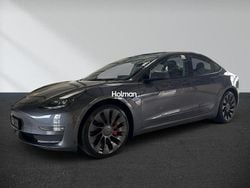 Grau Gebraucht 2022 Tesla Model 3 Performance Limousine | 32.486 € (Fairer Preis)