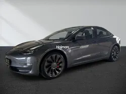 Grau Gebraucht 2022 Tesla Model 3 Performance Limousine | 32.486 € (Fairer Preis)