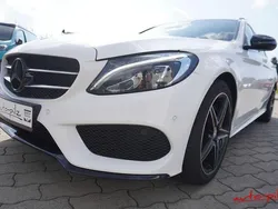 Polarweiss Gebraucht 2016 Mercedes C200 AMG line Kombi | 19.490 € (Etwas zu teuer)