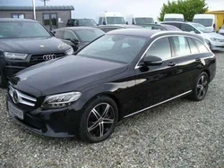 Schwarz Gebraucht 2021 Mercedes C220 Avantgarde Kombi | 17.895 € (Guter Preis)