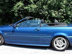 Blau Gebraucht 2002 BMW 330 Cabriolet M Sport Cabrio | 9.500 € (Fairer Preis)