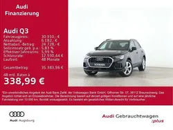 Mythosschwarz metallic Gebraucht 2022 Audi Q3 S-Line SUV | 30.910 € (Superpreis)
