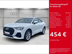 Weiss Gebraucht 2023 Audi Q3 Sportback S-Line SUV | 46.875 € (Etwas zu teuer)