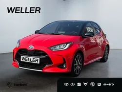 Rot Gebraucht 2021 Toyota Yaris Hybrid Edition Kleinwagen | 19.849 € (Fairer Preis)