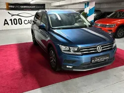 Blue silk metallic Gebraucht 2021 VW Tiguan Allspace Comfortline SUV | 23.999 € (Fairer Preis)