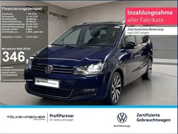Blau Gebraucht 2021 VW Sharan United Van / Kleinbus | 31.977 € (Etwas zu teuer)