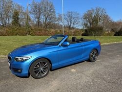 Blau Gebraucht 2018 BMW 218 Cabrio | 18.299 € (Guter Preis)