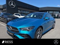 Blau Gebraucht 2023 Mercedes CLA200 AMG Coupé | 37.400 € (Etwas zu teuer)