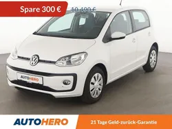 Weiß Gebraucht 2019 VW up! move up! Kleinwagen | 10.190 € (Fairer Preis)