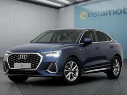 Blau Gebraucht 2024 Audi Q3 S-Line SUV | 37.849 € (Guter Preis)