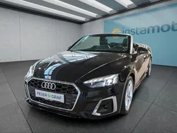 Schwarz Gebraucht 2023 Audi A5 Cabriolet S-Line Cabrio | 51.199 €